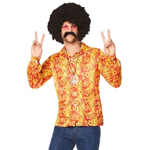 60s Hippie Shirt Groovy Shirt - Mens 60s Hippie Costumes